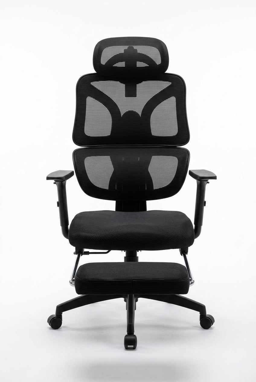 LEFREE LF063 Office Chair – Black (Unassembled) Secondary image
