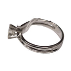 Diamond Ring 18k White Gold 0.45 Carats 1 Diamond