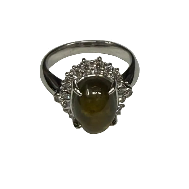 Chrysoberyl Cats Eye Ring