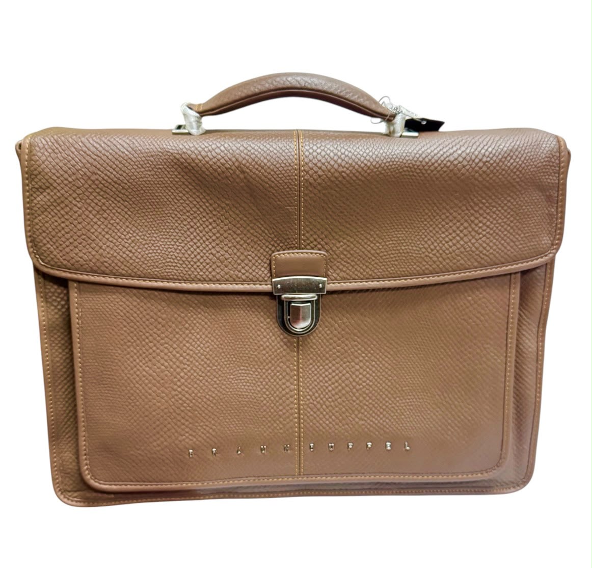 Braun Büffel Leather Briefcase Saddle 39 Main image