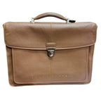 Braun Büffel Leather Briefcase Saddle 39
