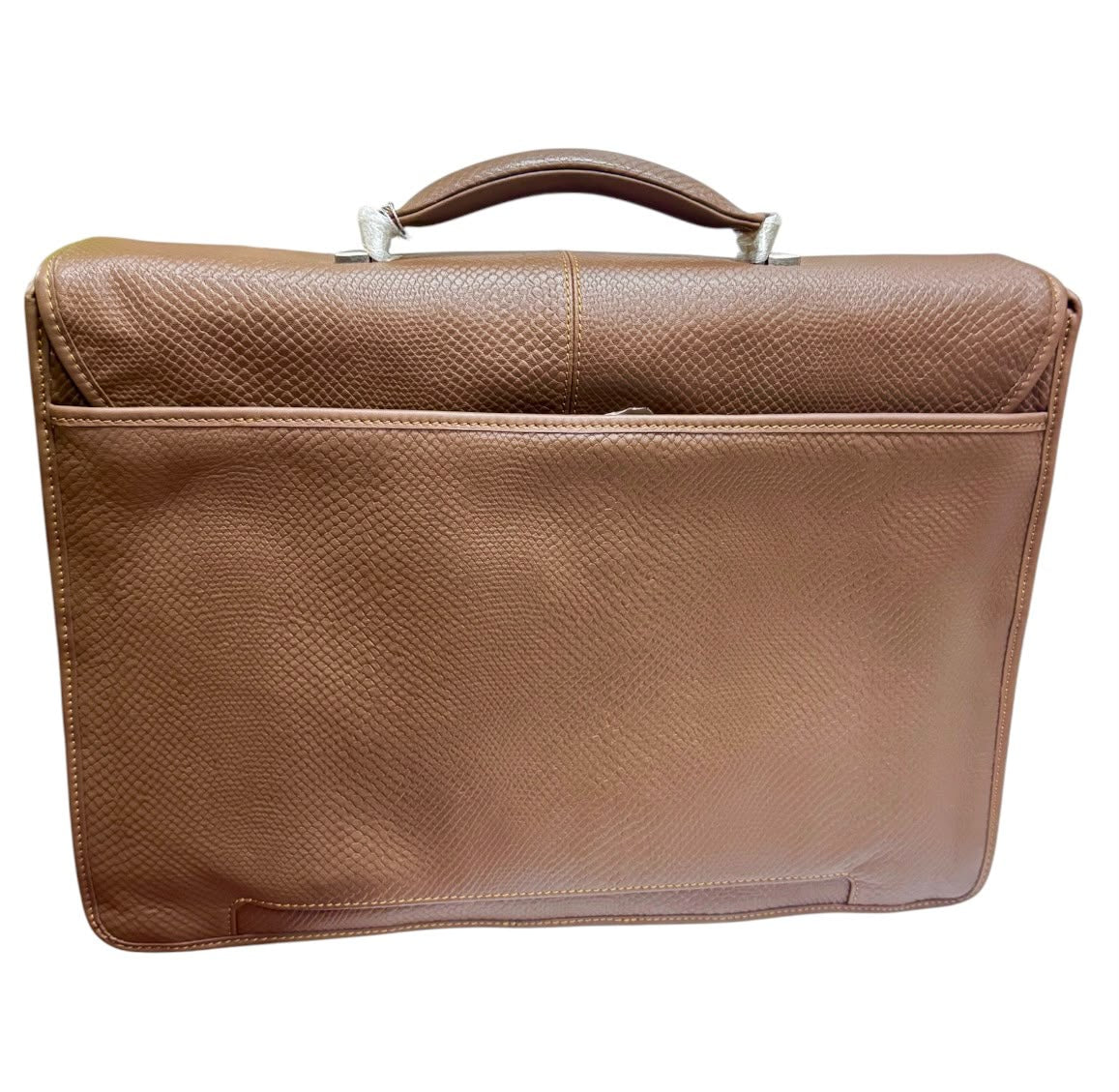 Braun Büffel Leather Briefcase Saddle 39