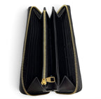 Louis Vuitton Black Empreinte Zippy Wallet