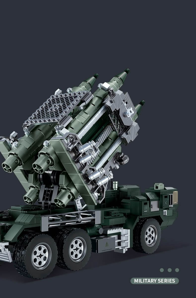 Adult Building Toy – Missile Vehicle T2233 Secondary image