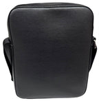 Michael Kors Men's Medium Crossbody Leather Cooper Flight Bag, Black