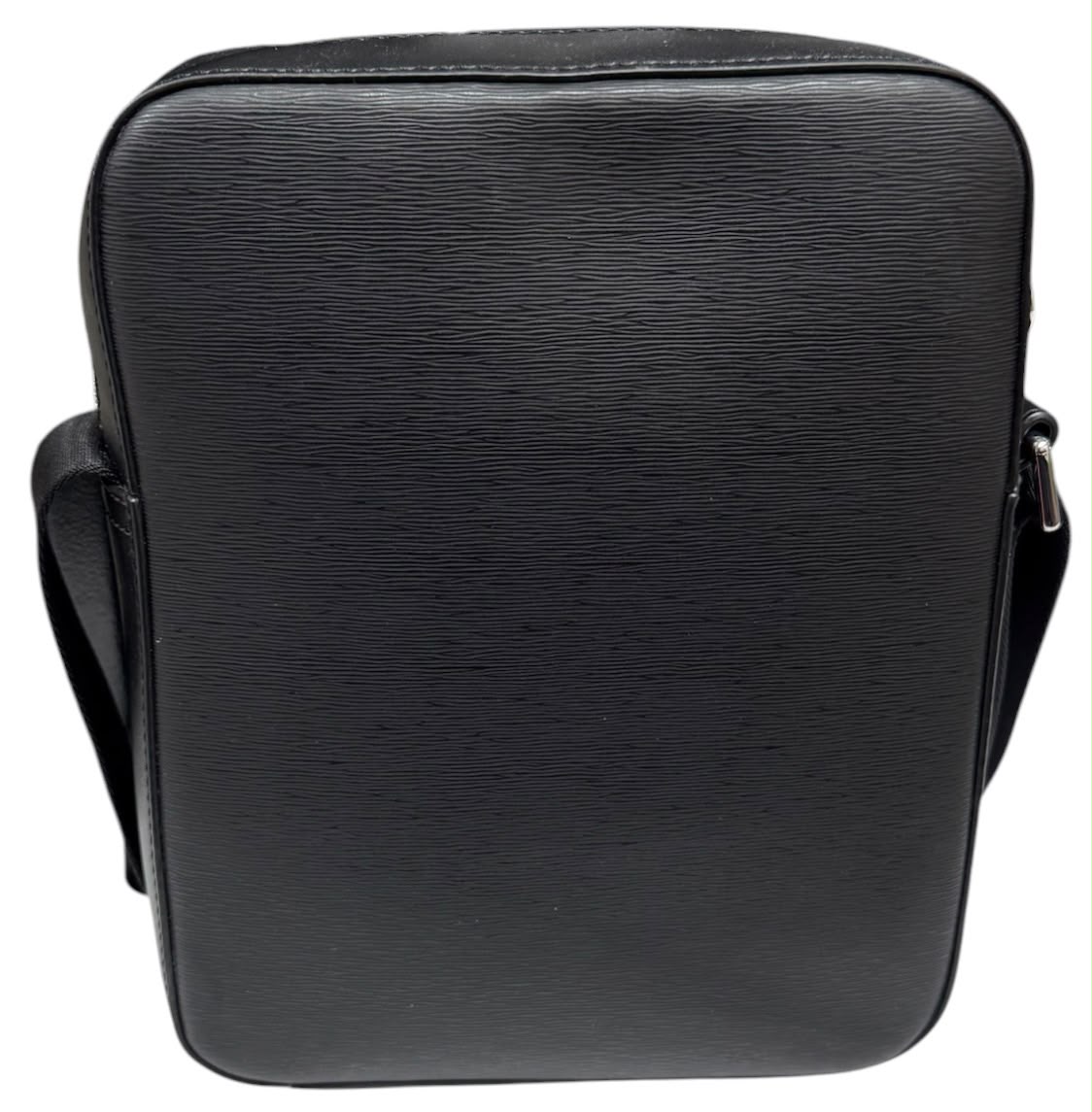 Michael Kors Men's Medium Crossbody Leather Cooper Flight Bag, Black