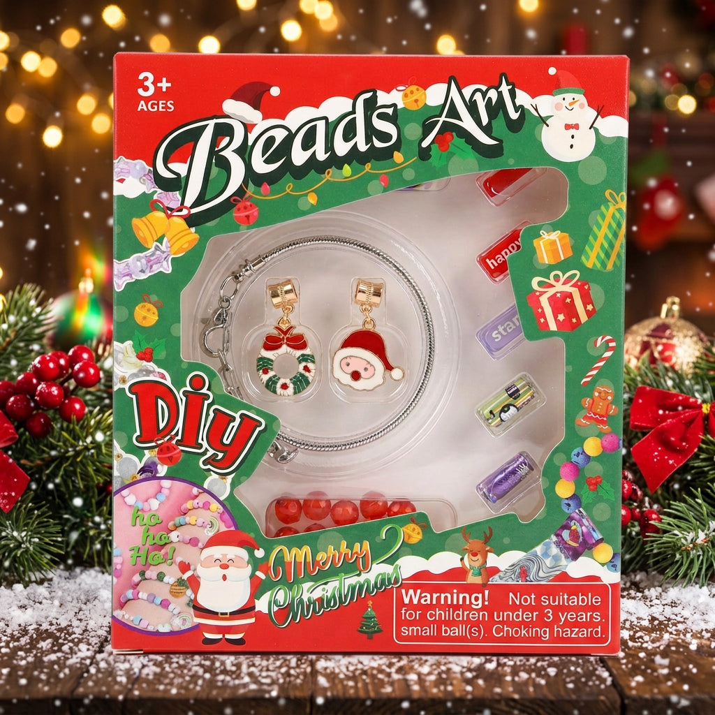 Christmas Series Bead Making Craft Toy Main image