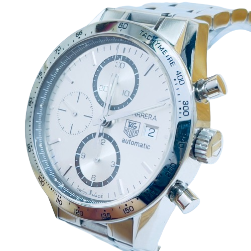 Tag Heuer Carrera Calibre 16 Chronograph Automatic Mens Watch Full Set Secondary image