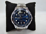 LONGBO Blue Dial Wrist Watch with Date