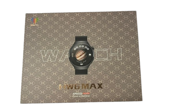 HW6 MAX Amoled 1.52 inch Watch Black Secondary image