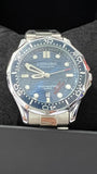 LONGBO Blue Dial Wrist Watch with Date