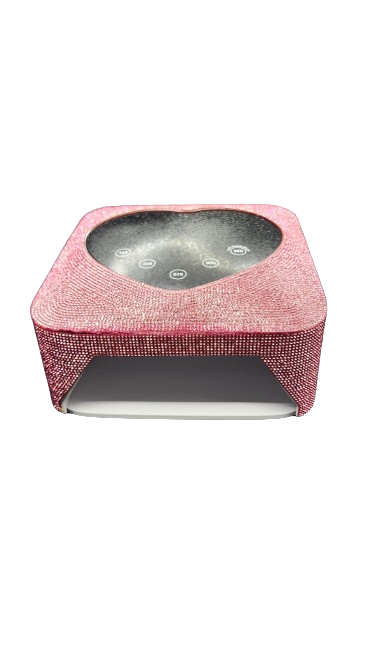 Medicure Dryer Glitter Heart Design Main image