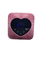 Medicure Dryer Glitter Heart Design