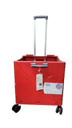 Foldable Shopping Trolley 48L Assorted