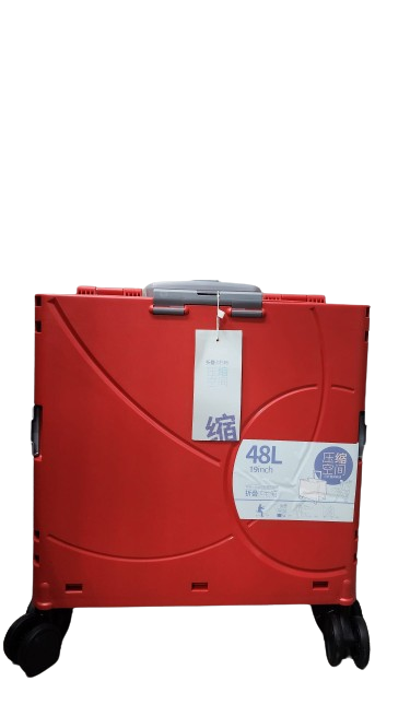 Foldable Shopping Trolley 48L Assorted