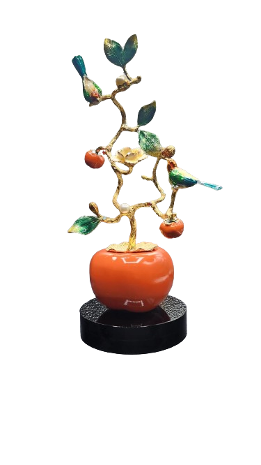 Birds And Peach Tree Deco Main image