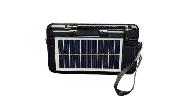 Solar Powered Retro Radio With Bluetooth Speaker Secondary image