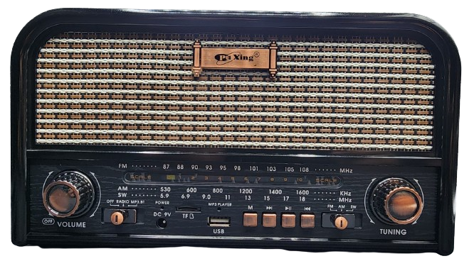 Retro Radio With Bluetooth Speaker Main image
