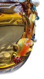 Vase With Gold Fish Design