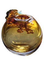 Vase With Gold Fish Design
