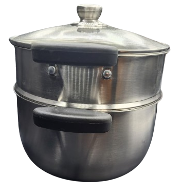 2 Tier Steamer Pot SS Secondary image