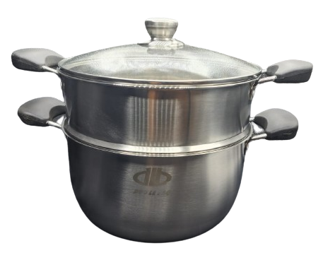 2 Tier Steamer Pot SS Main image