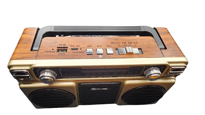 Retro Radio With Bluetooth Speaker Secondary image