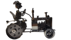 Wine Holder Metal Tractor Design