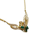 Emerald Diamond Necklace