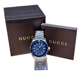 Gucci Dive Quartz Blue Dial Stainless Steel Men's Watch