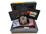 WATCH-TUDOR/LD/SS/BLK DIAL DATE/AUTO TUDOR 53000