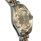 Rolex 69173 DateJust Halfgold Diamond D10 Automatic Watch