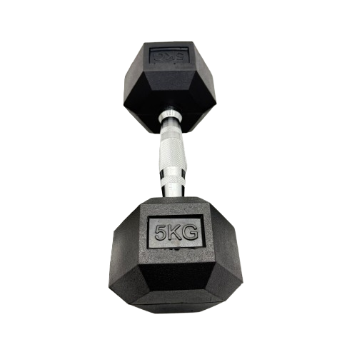 Dumbbell With Rubber Coating 5KG Main image