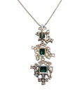 Emerald Diamond Necklace