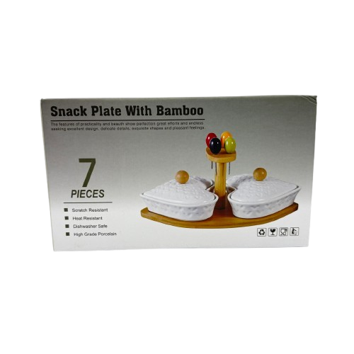 Snack Bowl- 2 Compartment Main image