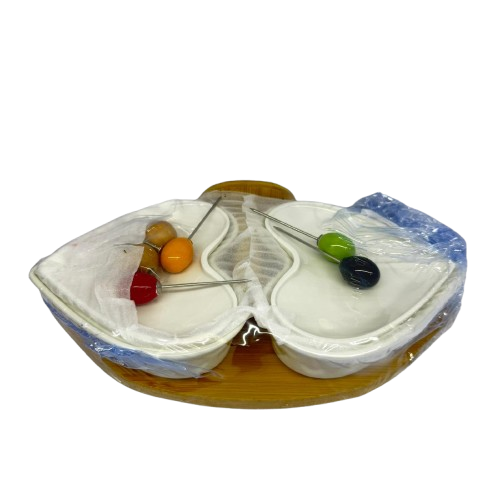 Snack Bowl- 2 Compartment