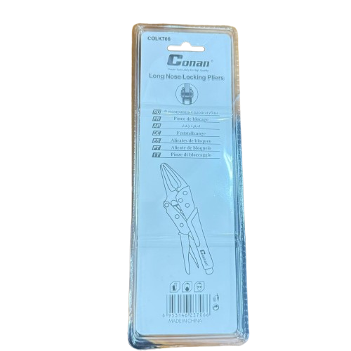 Conan Long Nose Locking Pliers – 6 Inch