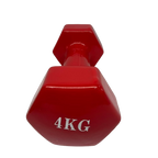 Dumbbell-Vinyl/Assorted Colours 4KG