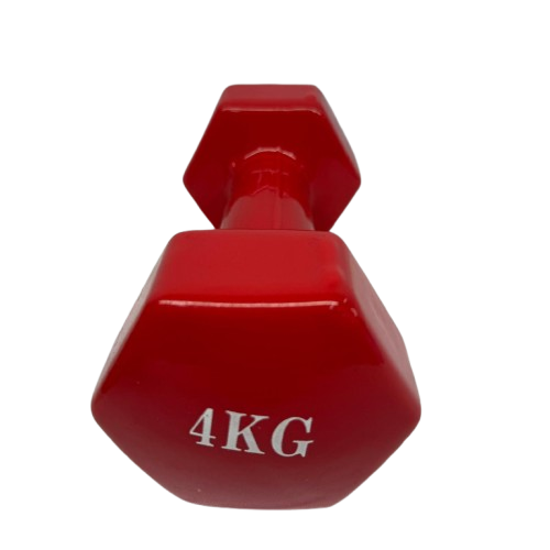 Dumbbell-Vinyl/Assorted Colours 4KG