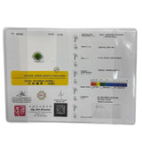 18KWG Diamond=D16, Jade(A) Ring w/Cert