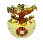 Fortune Tree-Cats Under The Tree