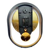 Wall Clock-Oval/White