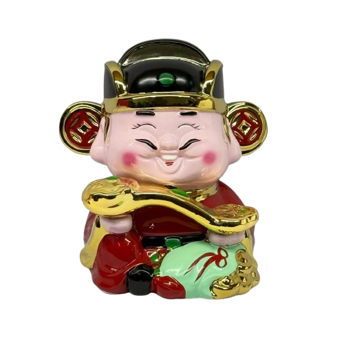 Fu Lu Shou Coin Bank