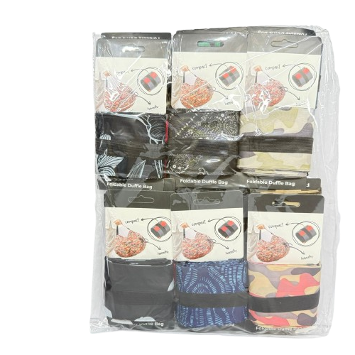 Foldable Shopping Bag-Assorted Designs