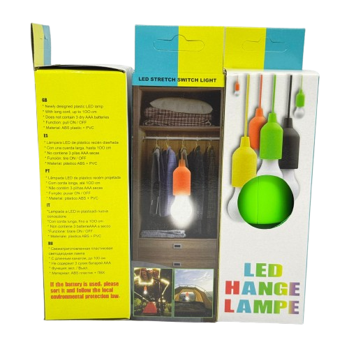 LED Hanging Bulb-Battery Powered/Long String