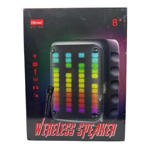 Bluetooth Speaker-With Microphone/8in Secondary image