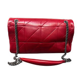 Saint Laurent Paris Red Leather Small Jamie Shoulder Bag