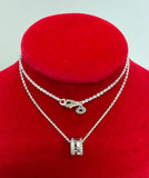 Pandora Silver Round Necklace