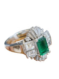 Emerald Diamond Ring