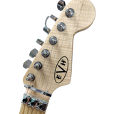 EVH Special Striped Series Electric Guitar Black/Yellow
